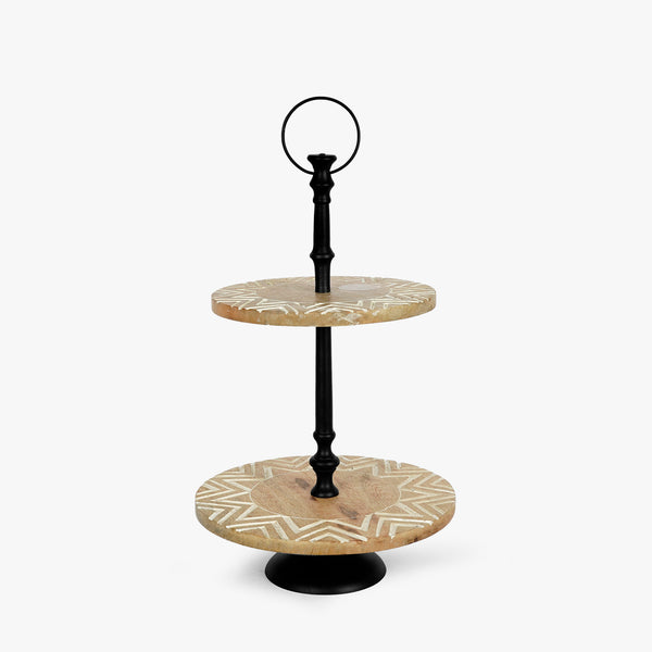 2-Tier Sylvan Gatsby Dessert Stand