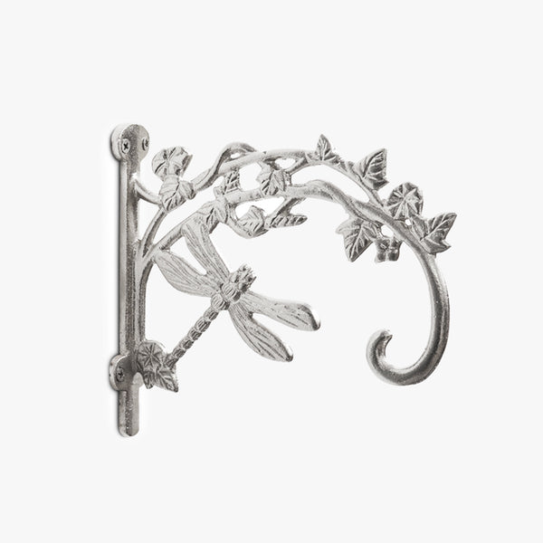 Dragonfly Wall Bracket- Silver (Set Of 2)