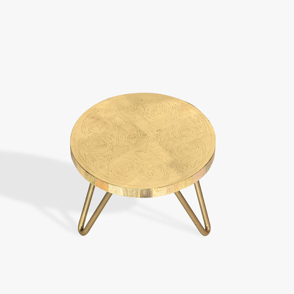Golden Dessert Cake Stand