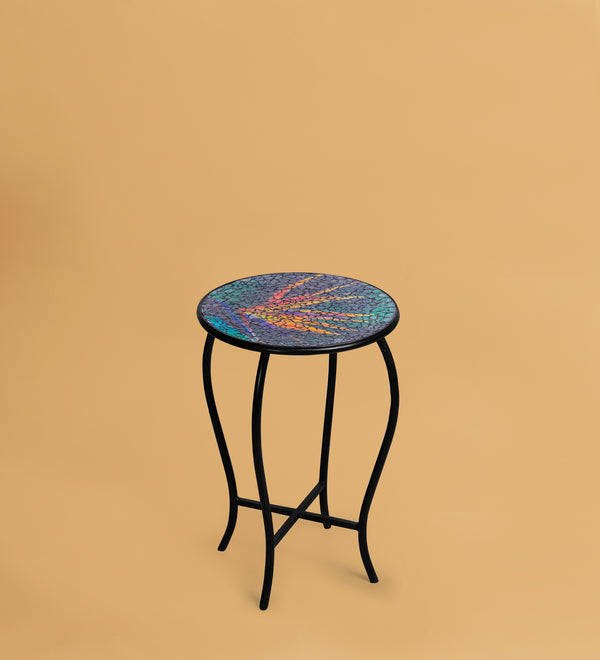 Neo Modern Abstract Accent Table