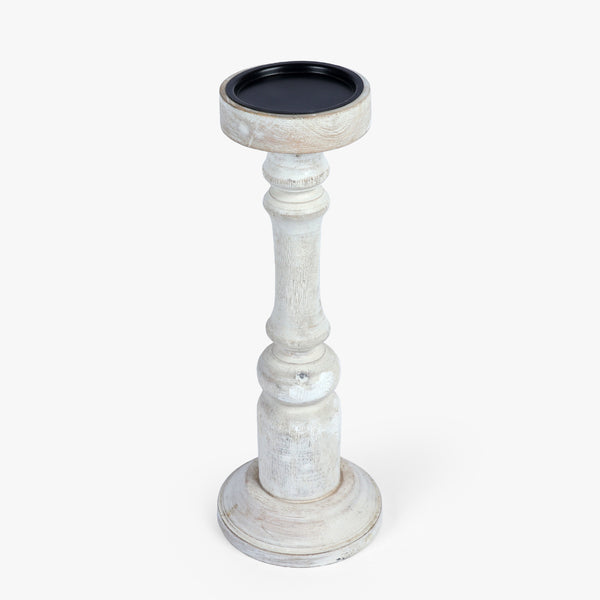 White Bella Candle Stand