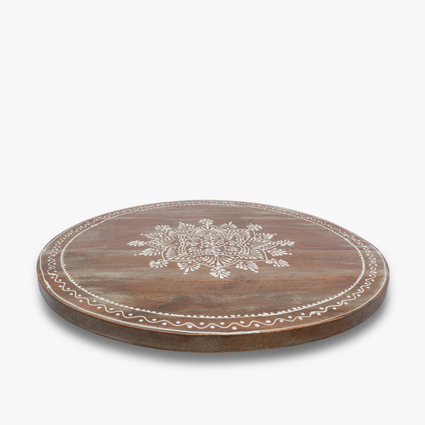 Royal Vintage Wooden Lazy Susan