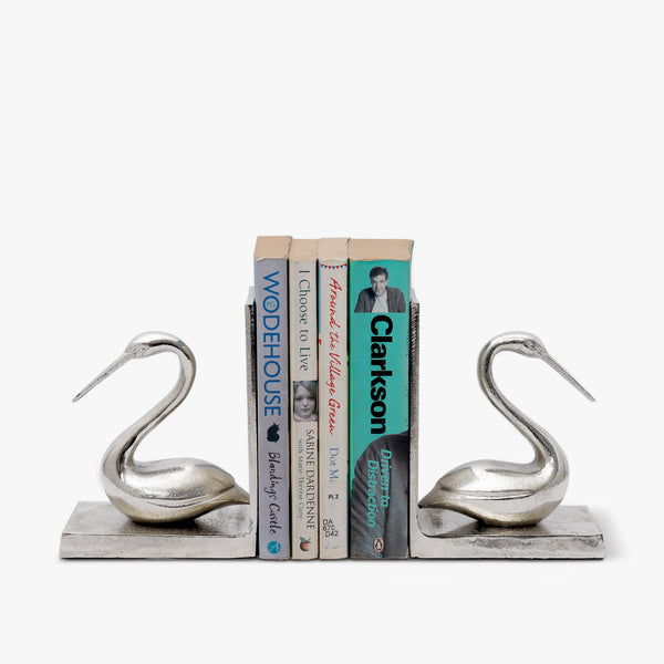 Love Pair Aluminum Bookends