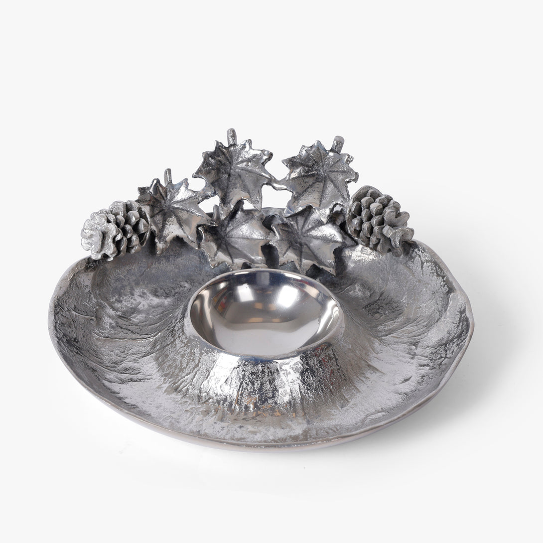 Grape Pedestal Platter for Table Decor and Festive Serving – Casa Decor
