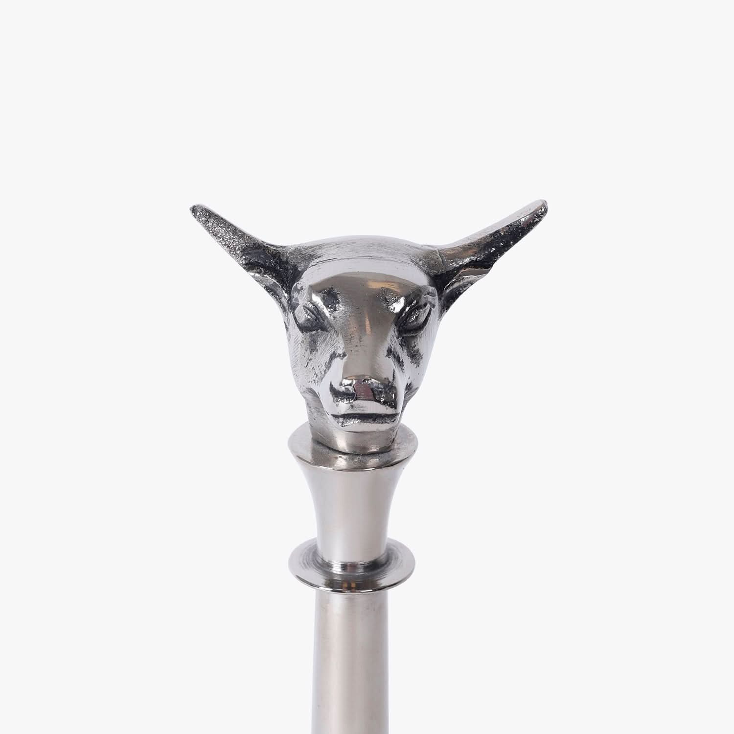 Deer Head Metal Kitchen Roll Holder for Dining Table, Kitchen Counter and Modern Home Decor