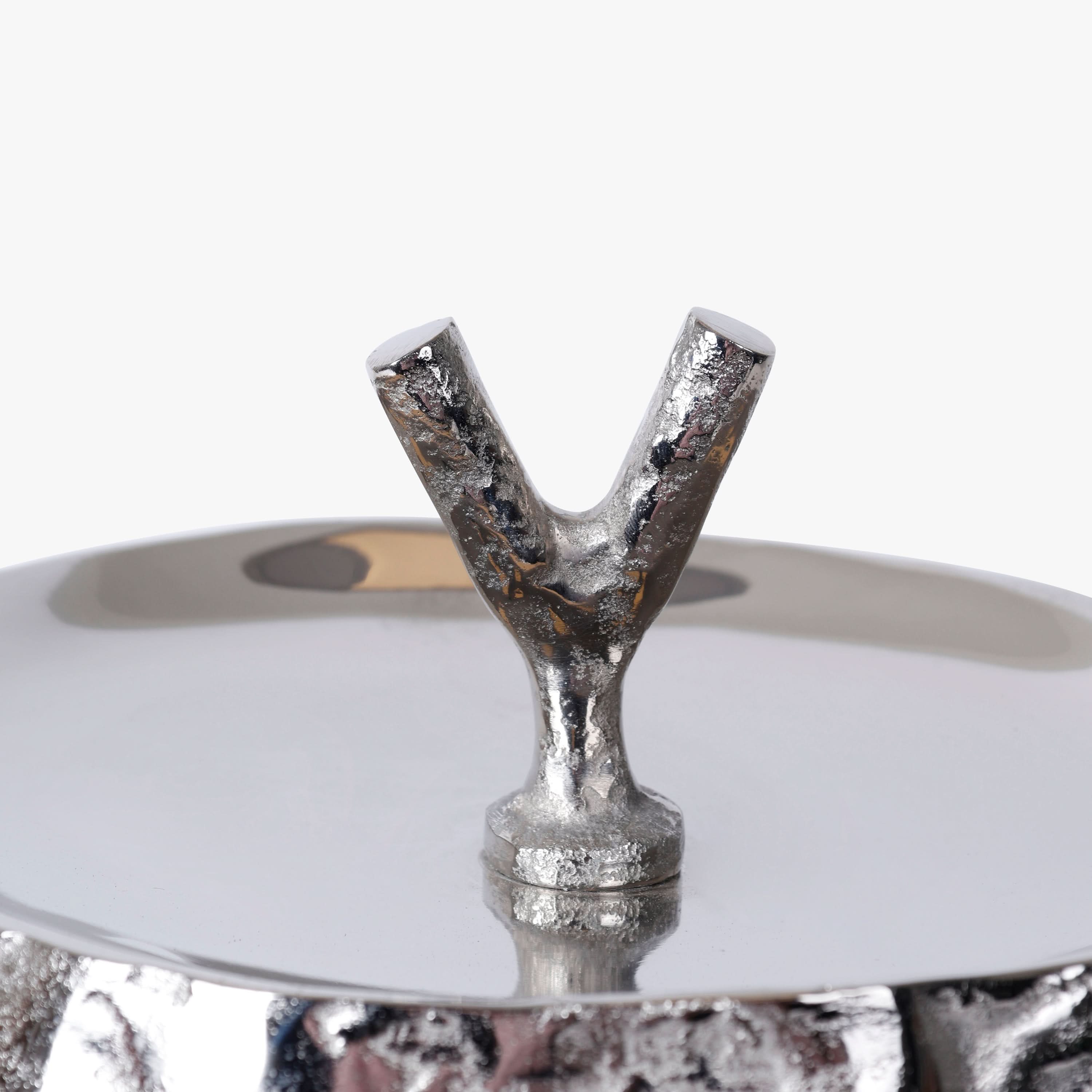 Two Tier Metal Serving Stand for Desserts, Tea Time and Table Decor
