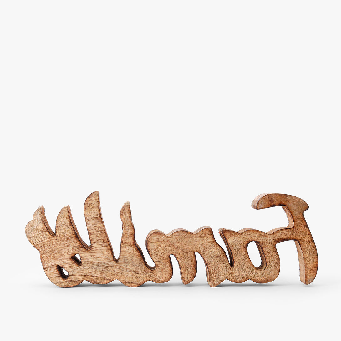 Bedazzled 'FAMILY' Word Accent