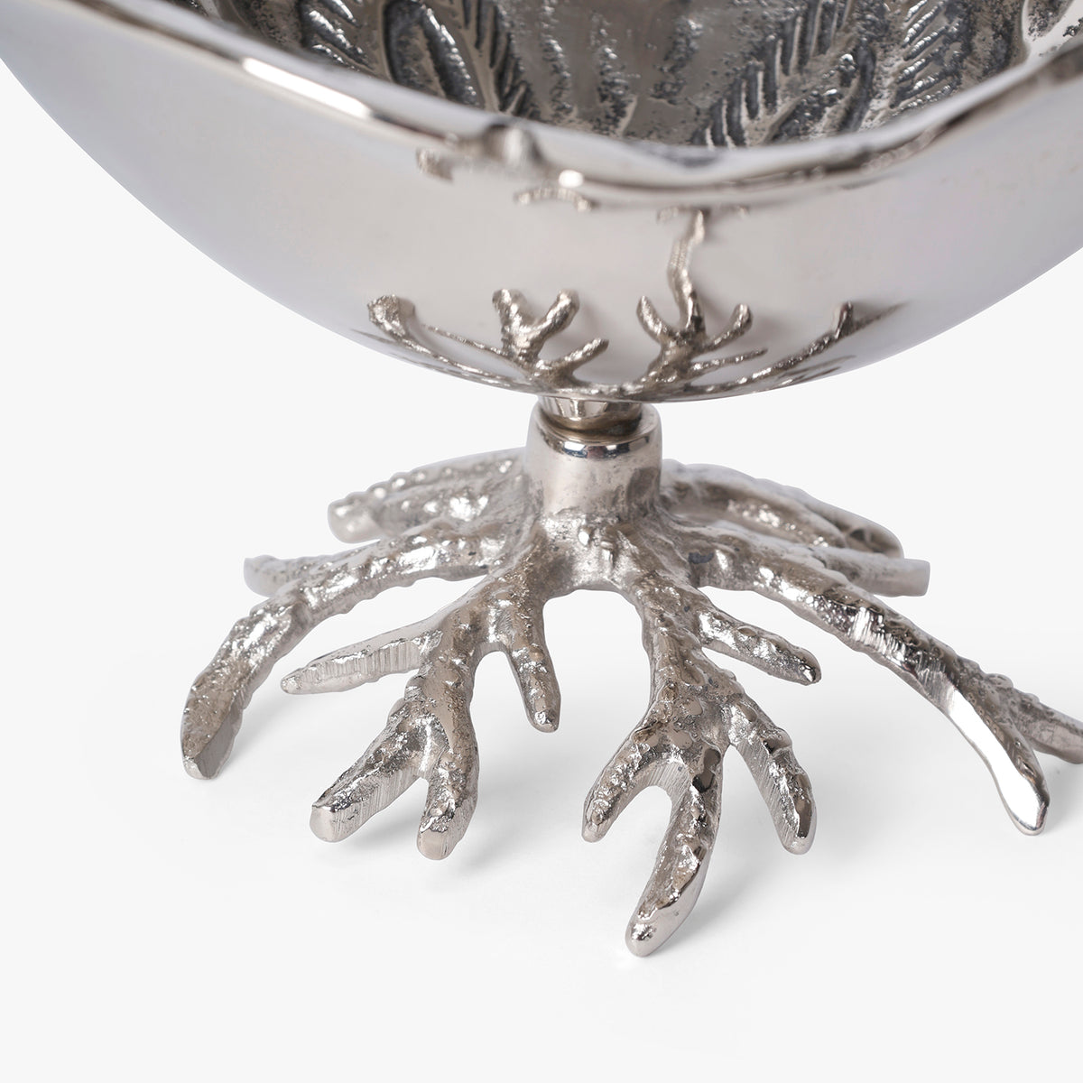 Pedestal Decorative Bowl for Table Decor, Dry Fruit Serving and Festive Styling