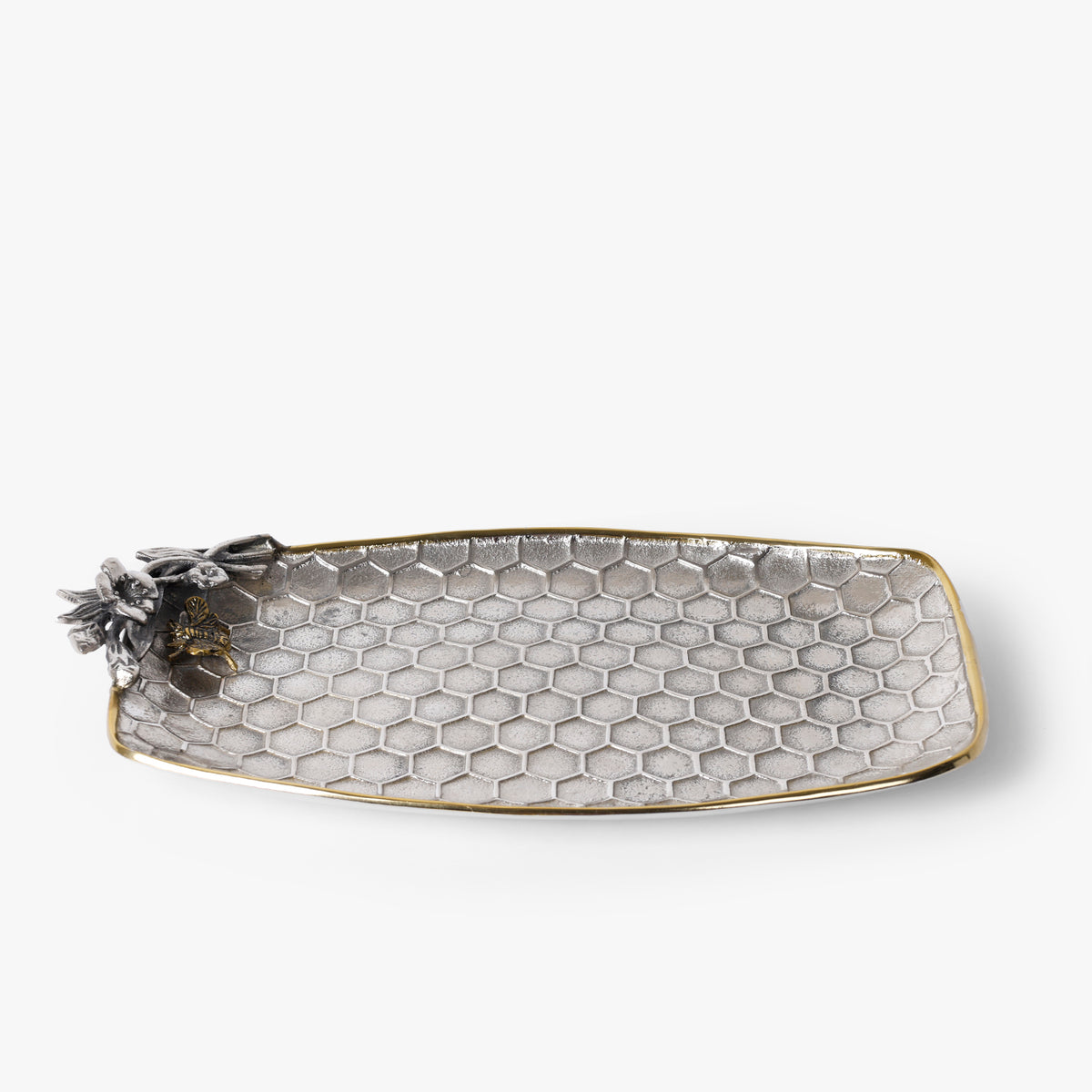 Honeycomb Decorative Tray for Table Decor, Dessert Serving and Festive Styling