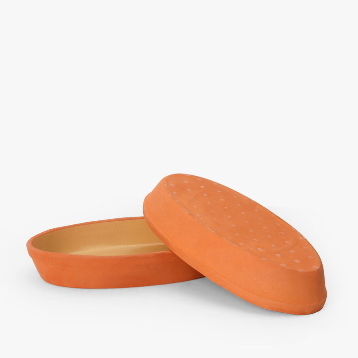 Terracotta Oval Plate Set