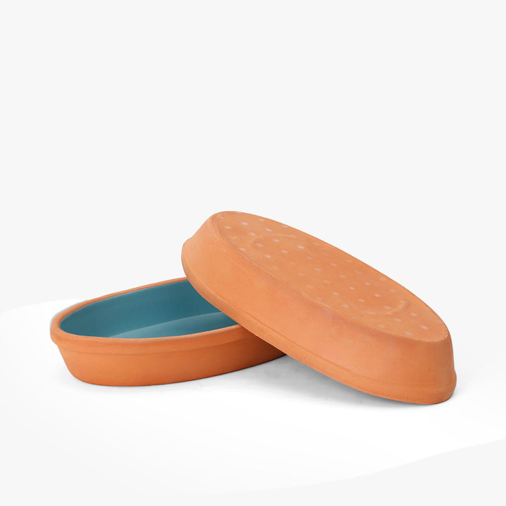 Terracotta Oval Plate Set