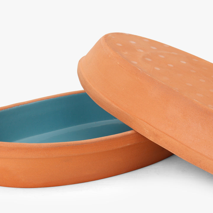 Terracotta Oval Plate Set