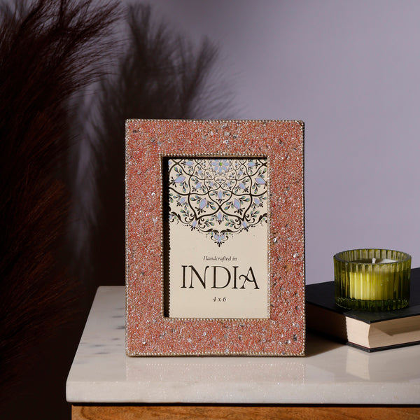 Rose Gold Glimmer Photo Frame