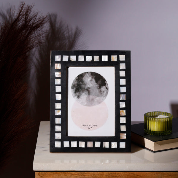 Black Block Photo Frame