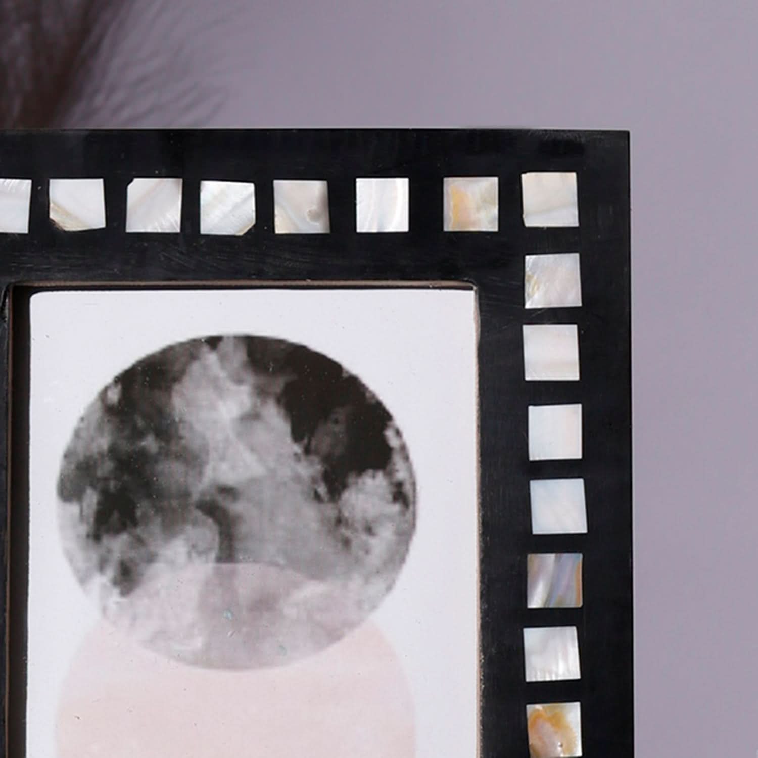 Black Block Photo Frame