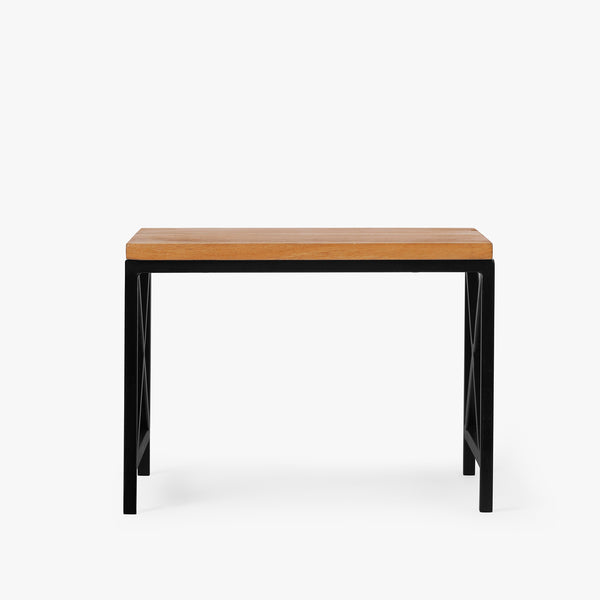 Wooden Multipurpose Metal Base Mini Stool