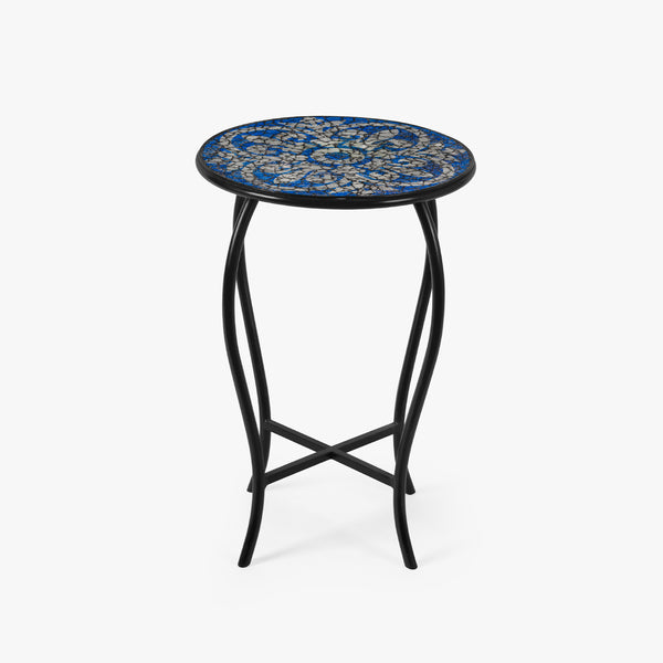 Midnight Blue Accent Table for Home