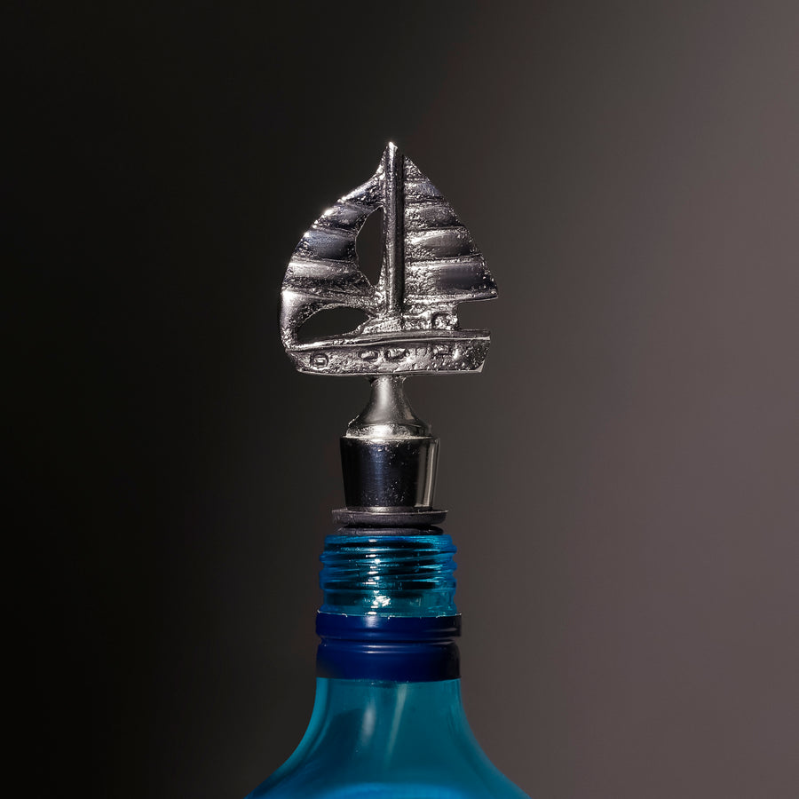 Leaf Wine Stopper Metal Bottle Stopper for Bar Accessories and Table Decor