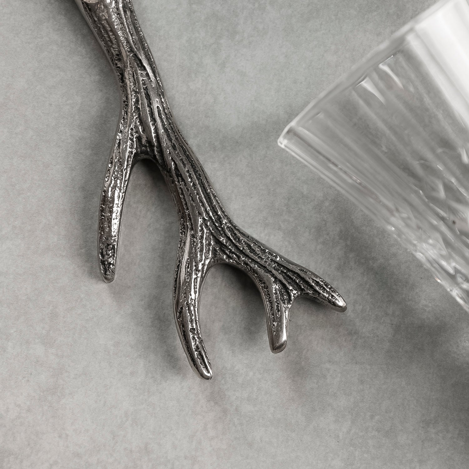 Antler Bottle Opener Metal Bar Tool for Kitchen Counter and Home Bar Accessories
