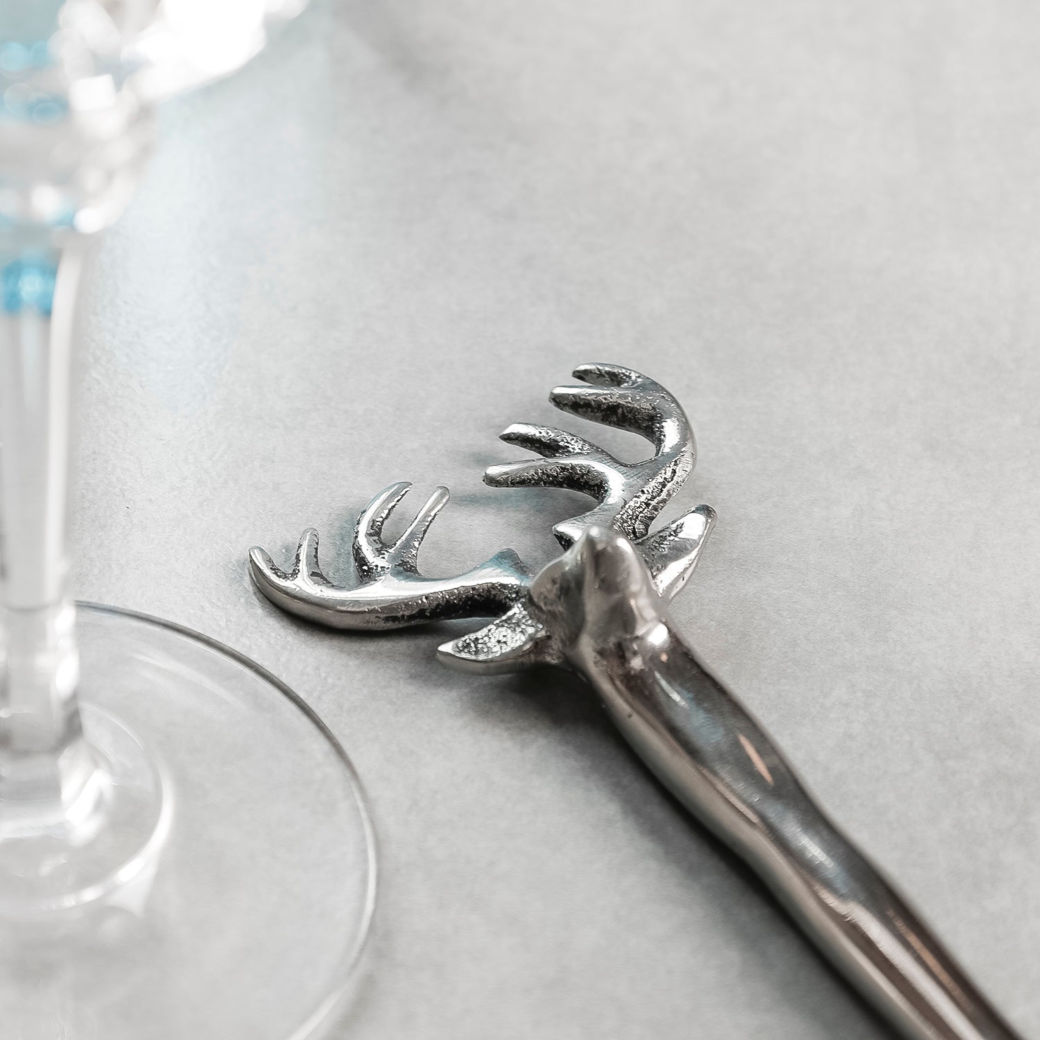 Deer Head Bottle Opener Metal Bar Tool for Kitchen and Home Bar