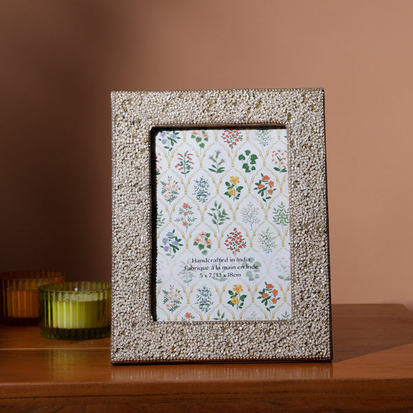 Bedazzled Beaded Photo Frame- 5x7