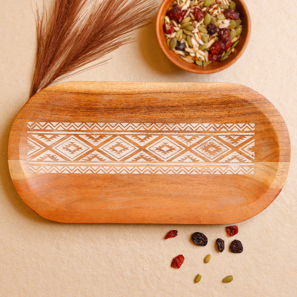 Vintage Wooden Tray