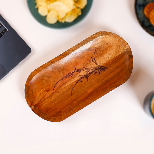 Botanical Bliss Wooden Tray