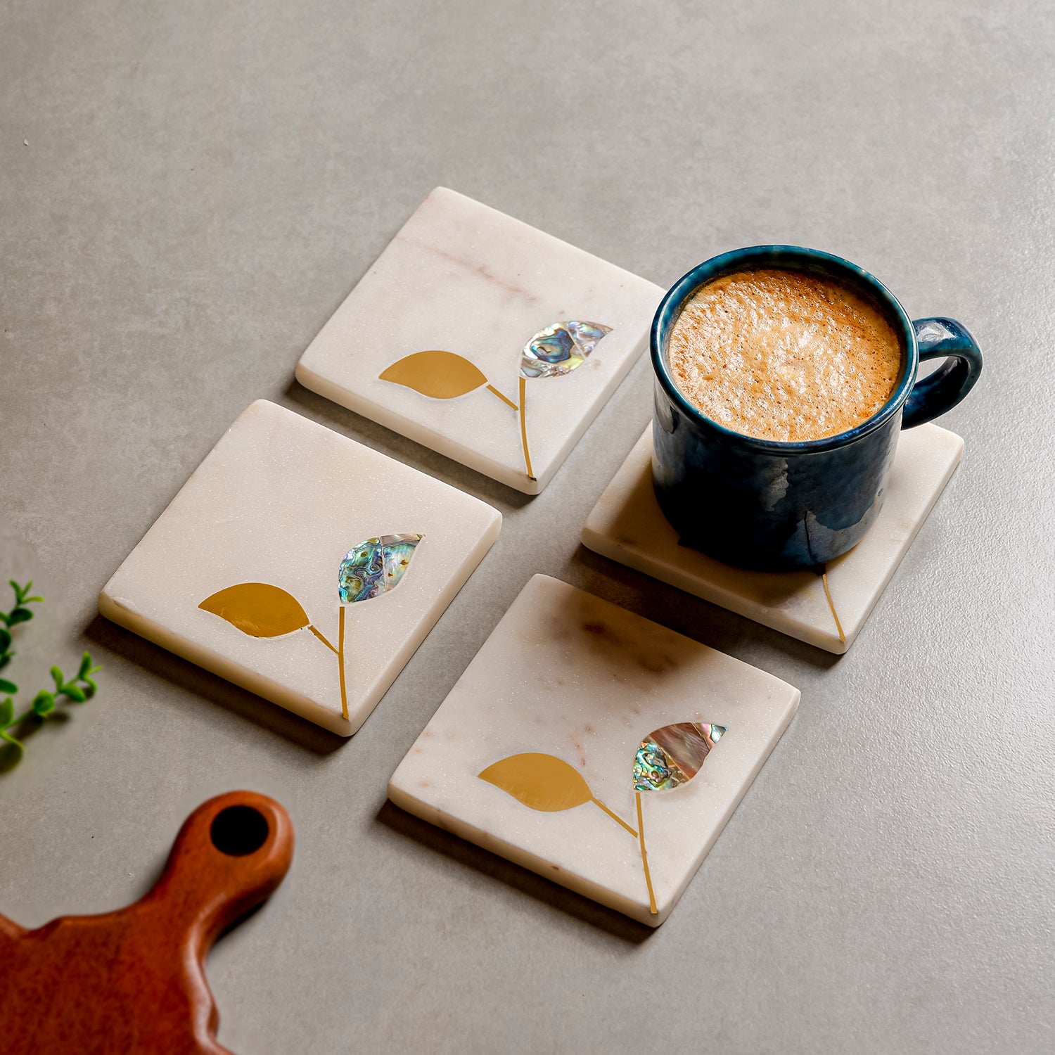 Coasters, curated like art