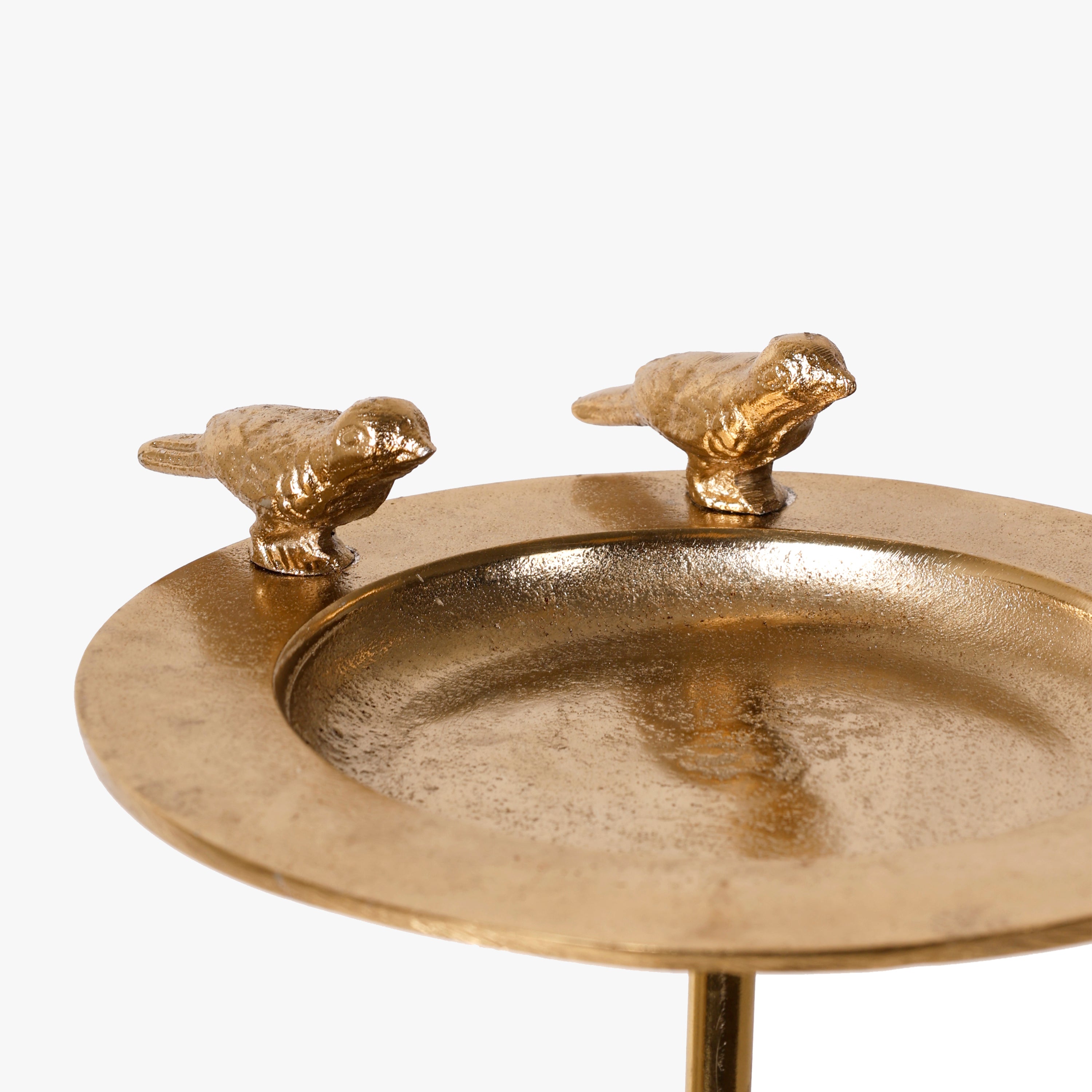Golden Sparrow Two-Tier Serve Stand