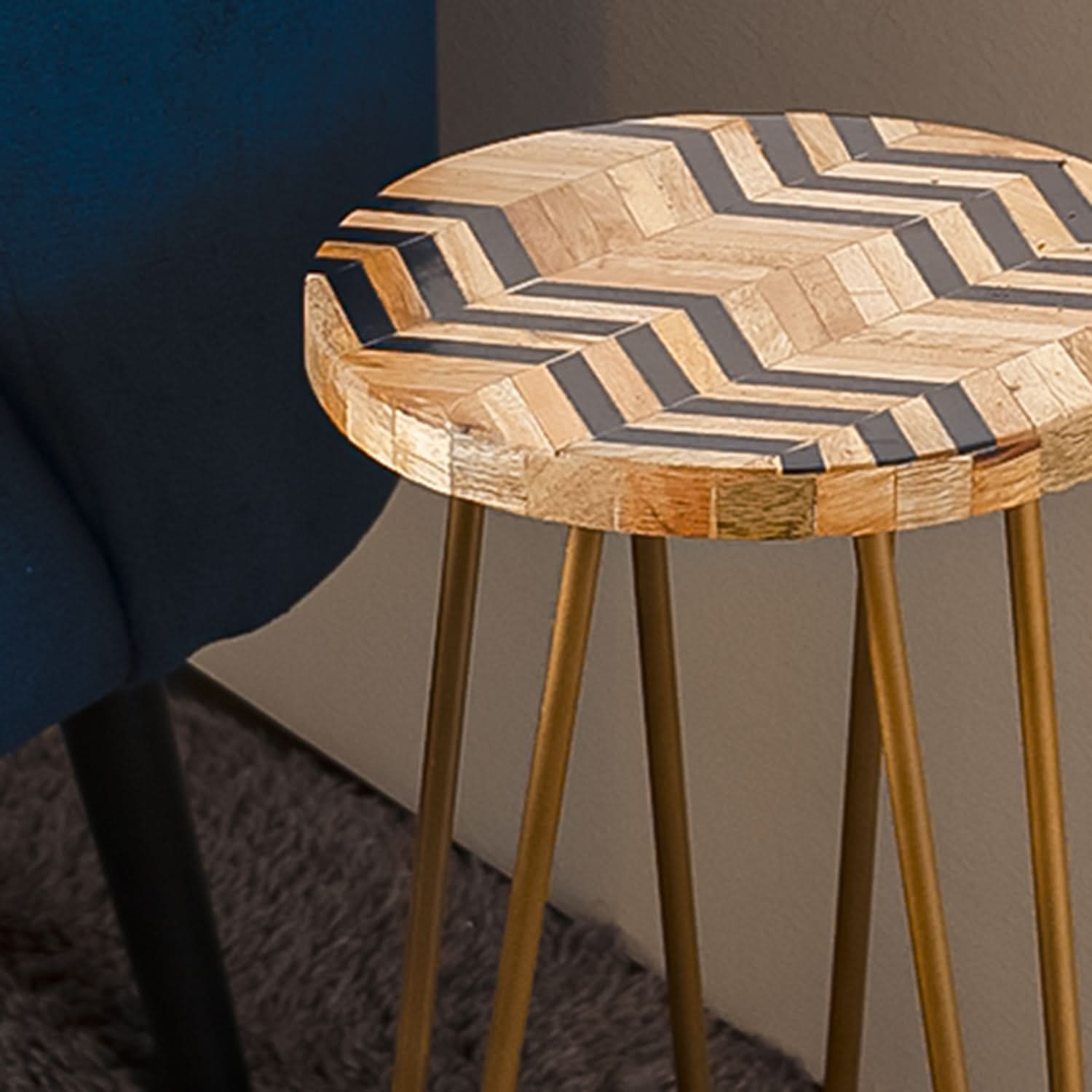 Chevron Plant Stand