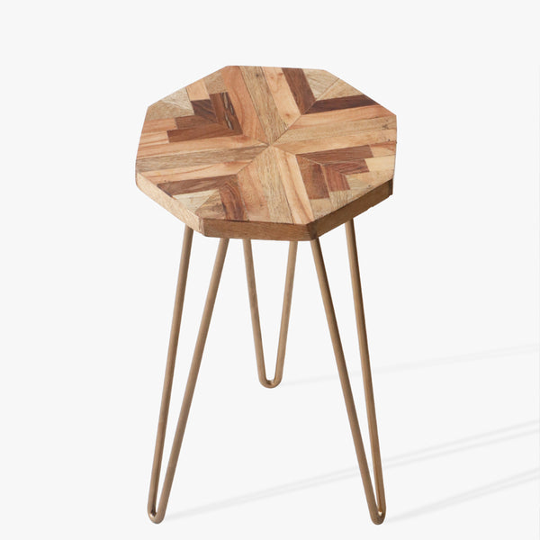 Edgy Octagon Plant Stand