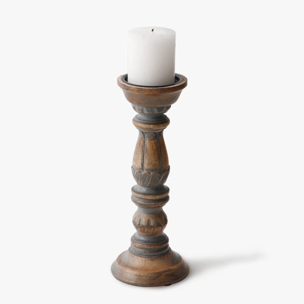 Fay Wooden Candle Stand