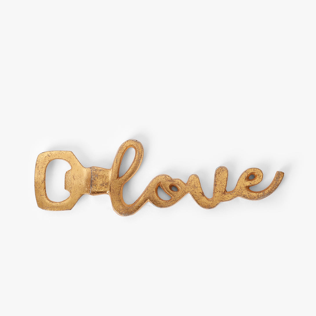 Metal LOVE Bottle Opener