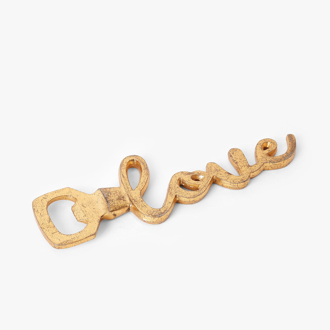 Metal LOVE Bottle Opener