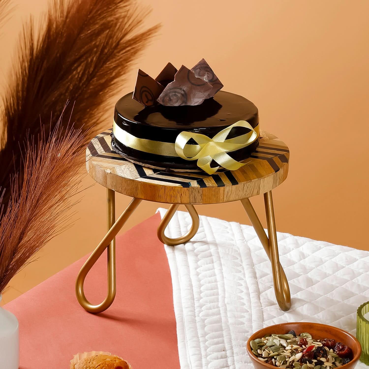 Chevronic Cake Stand