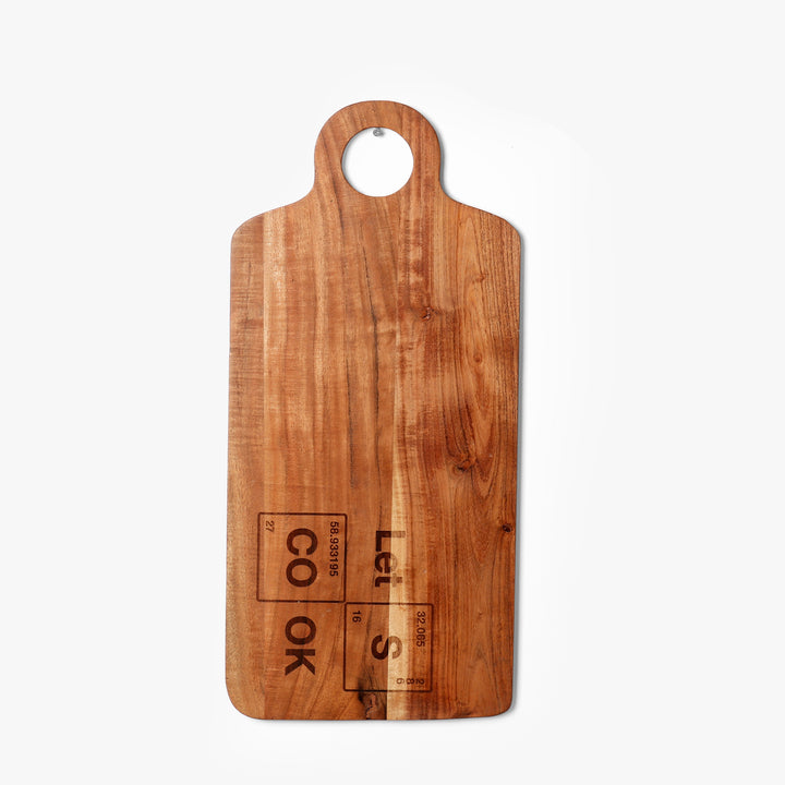 Let's Cook Scripted Chopping-Board