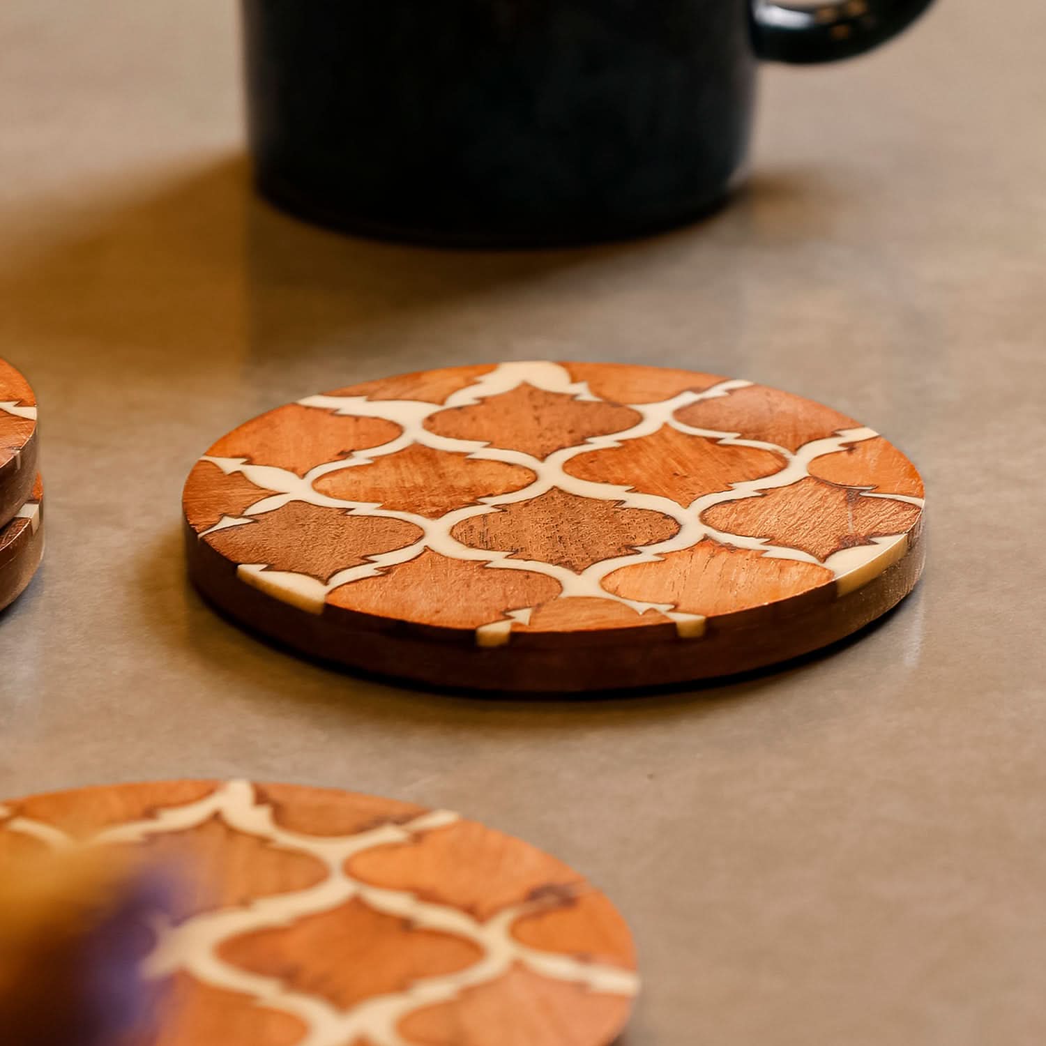Round Rhapsody Coasters