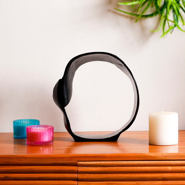 Black Noir Aluminum Artifact