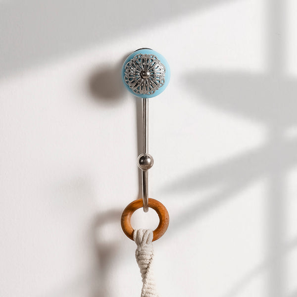 Blue Passion Filigree Hooks