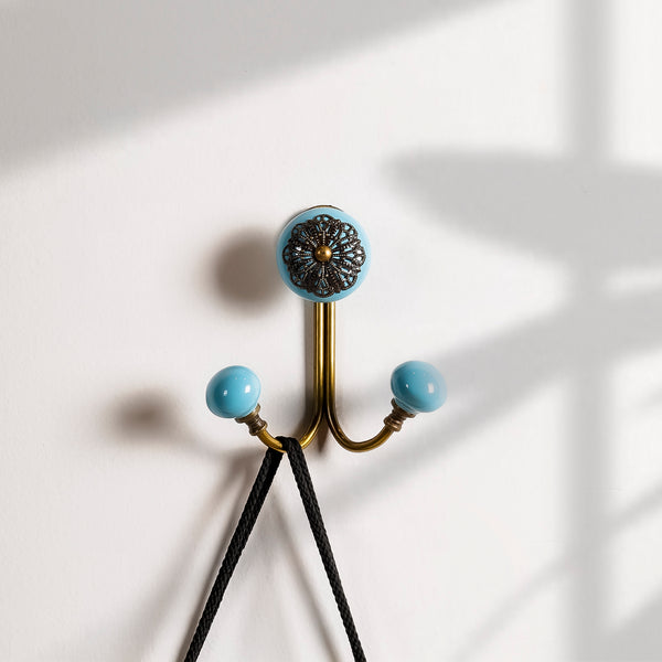 Blue Legacy Filigree Hooks