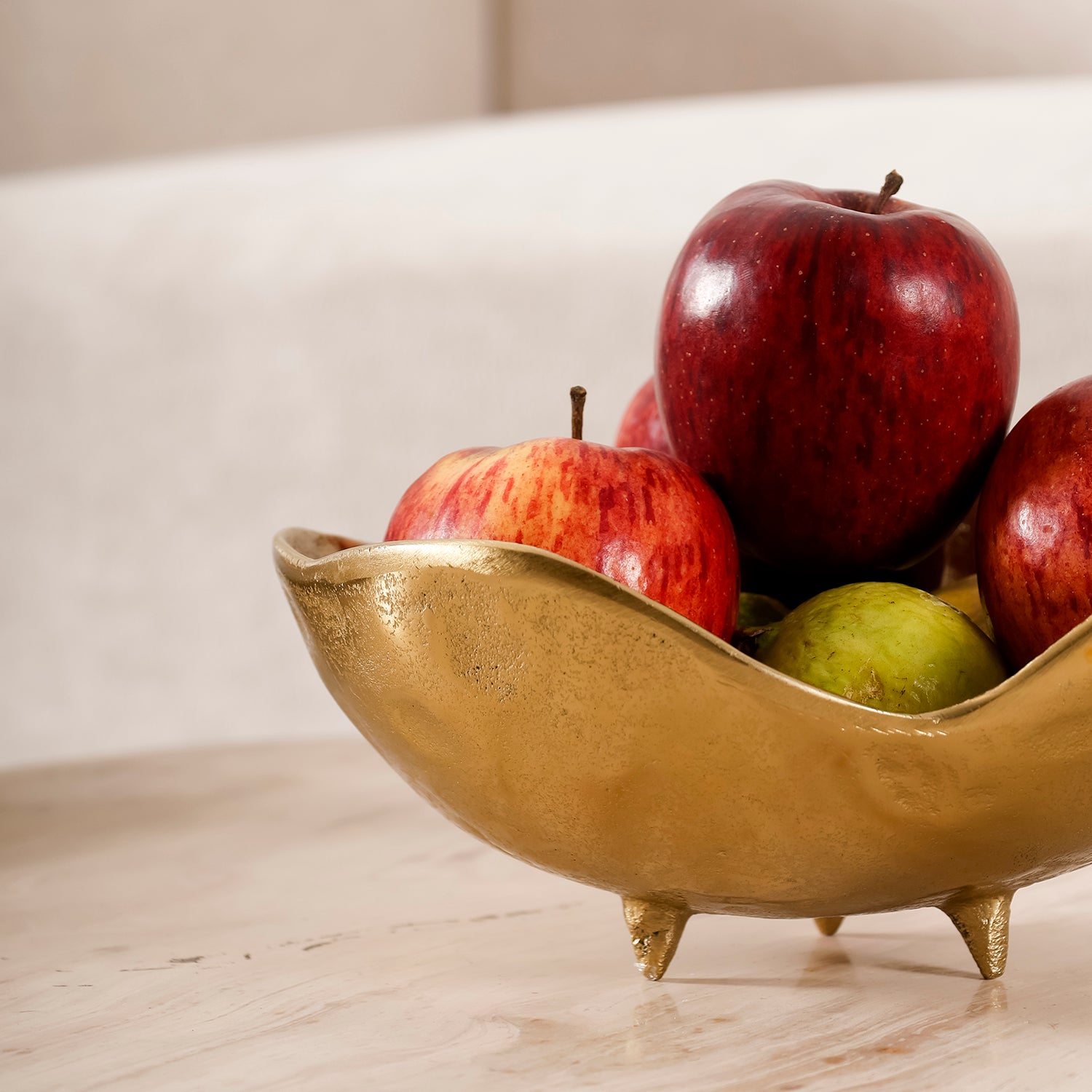 Golden Ambrosia Textured Bowl