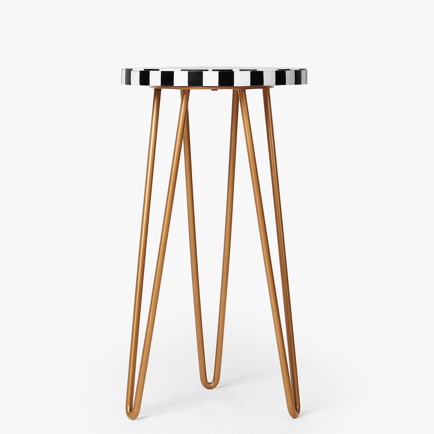 Retro Square-Block Plant Stand
