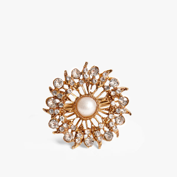 Golden Jewel Napkin Ring