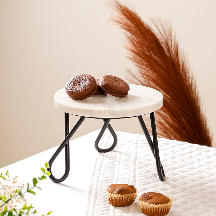 White Frost Cake Stand