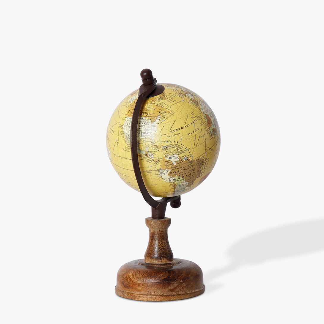 Wooden Stand Globe