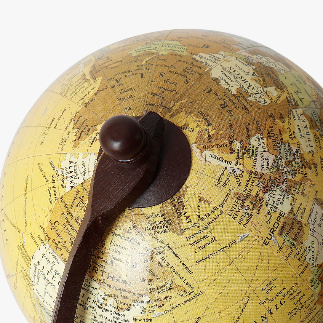Wooden Stand Globe