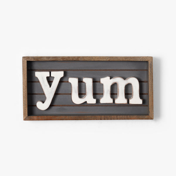 Scripted YUM Wall Art