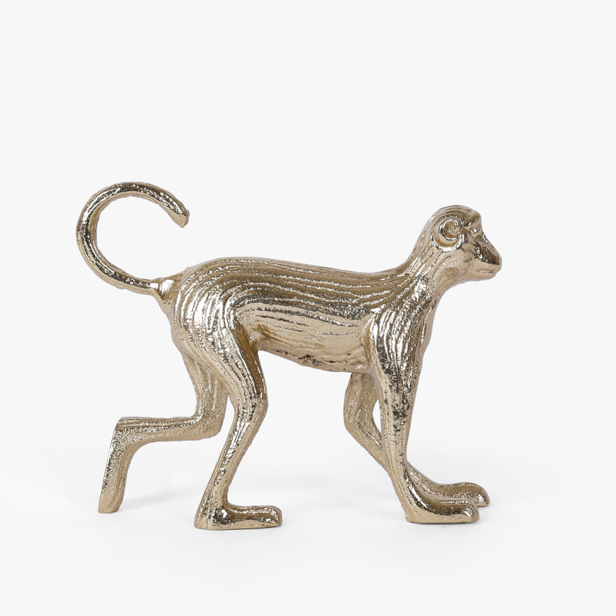 A playful golden accent with artistic charm.
