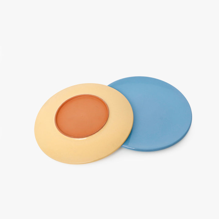 Glazed Quarter Plate Set