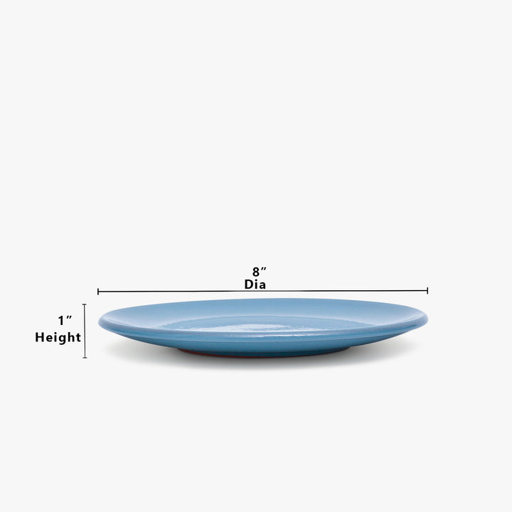 Glazed Quarter Plate Set